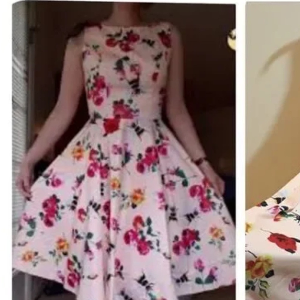 Anni coco Floral Sleeveless Dress. - Picture 2 of 10